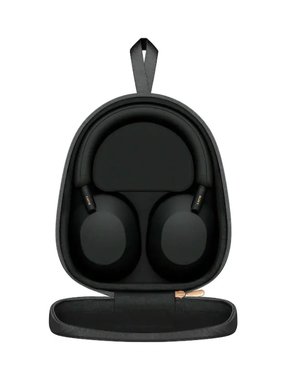 Sony - WH-1000XM5 Wireless Noise Cancelling Over-the-Ear Headphones - Black